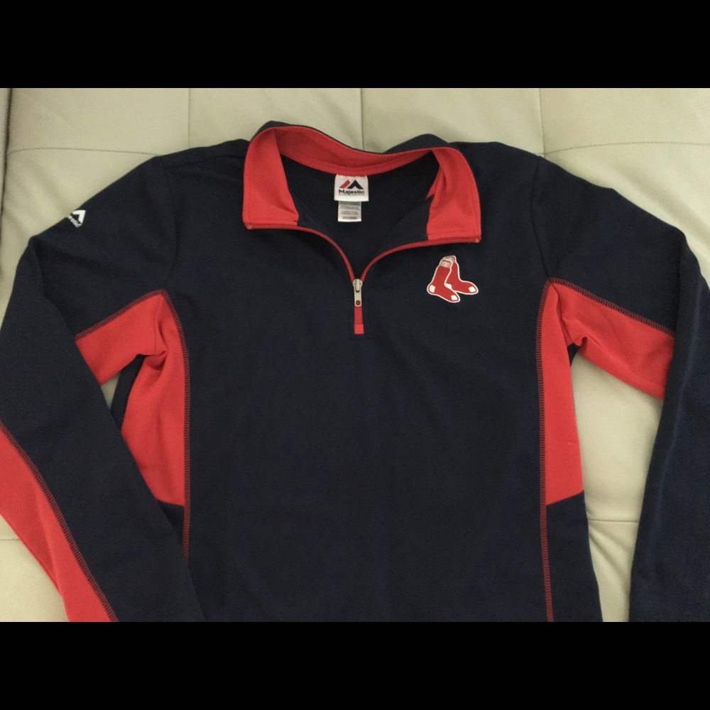 Boston Red Sox 1/4 zip lightweight pullover
